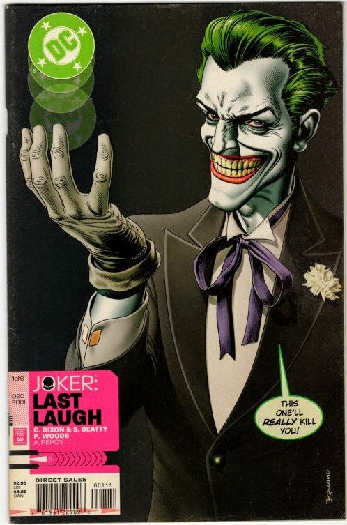 Joker: Last Laugh #1 (2002) VF/NM Brian Bolland Cover DC