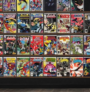 Huge Lot 150+ Comics with Silver Surfer, The Punisher, Solo Avengers & More!