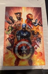 Ultimate Invasion #1 Mico Suayan Virgin Variant 2023 Marvel