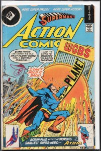 Action Comics #487 Whitman Cover (1978) The Atom