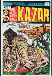 Ka-Zar #9 (1975) Ka-Zar