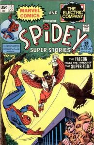 Spidey Super Stories #13, Fine+ (Stock photo)