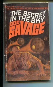 DOC SAVAGE-THE SECRET IN THE SKY-#20-ROBESON-G- JAMES BAMA COVER-1ST EDITION G