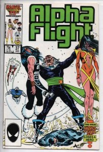 ALPHA FLIGHT #37, VF/NM, Marvel, 1983 1986, more in store