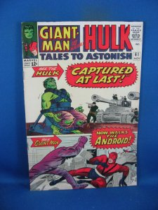 TALES TO ASTONISH 61 F  HULK WASP MARVEL 1964