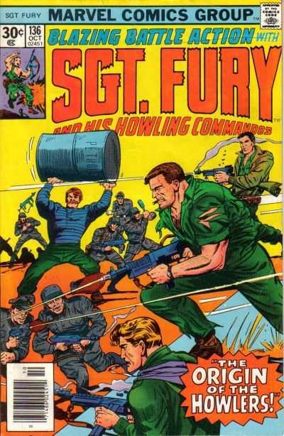 Sgt. Fury #136, Fine (Stock photo)