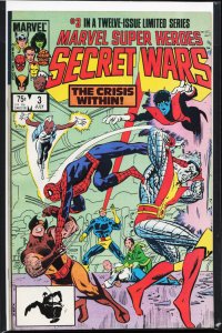 Marvel Super Heroes Secret Wars #3 (1984) [Key Issue]