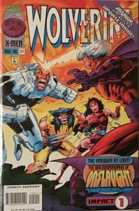 WOLVERINE 6 BOOK LOT #102-107  MARVEL ELEKTRA FEATURED IN 3 ISSUES NM CONDITION 