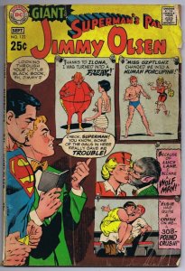 Superman's Pal Jimmy Olsen #122 ORIGINAL Vintage 1969 DC Comics