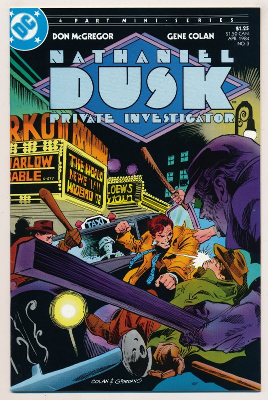 Nathaniel Dusk (1984 DC) #1-4 VF+/NM+ Complete series