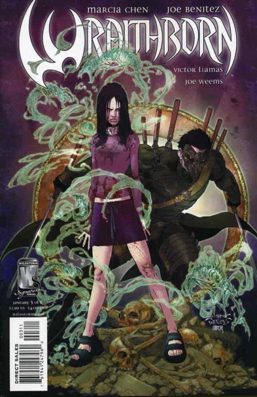 Wraithborn #3 VF/NM; WildStorm | save on shipping - details inside