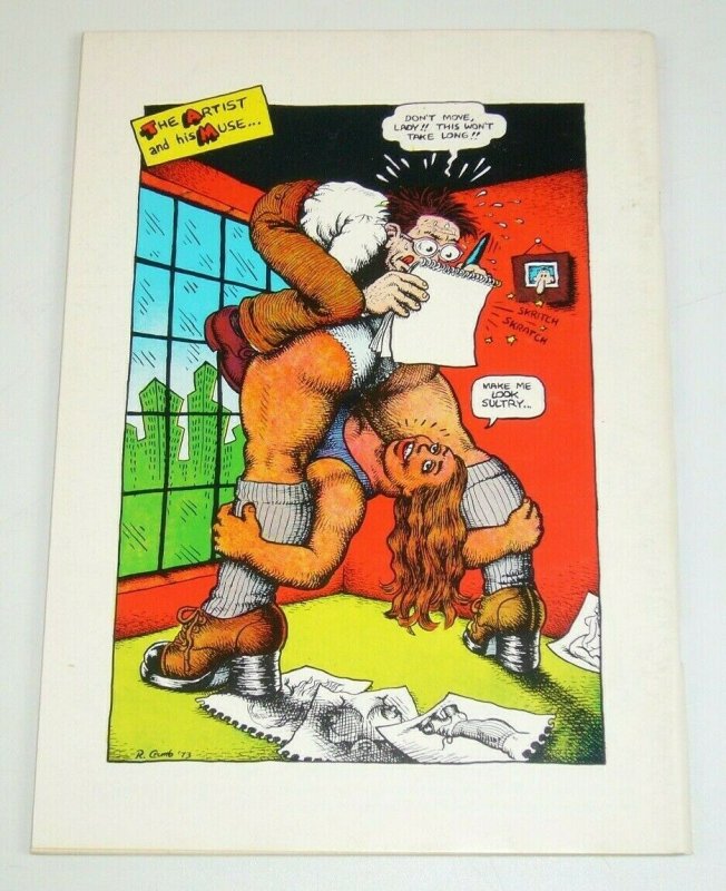 Artistic Comics #1 FN (3rd) print - robert crumb - underground comix sketchbook