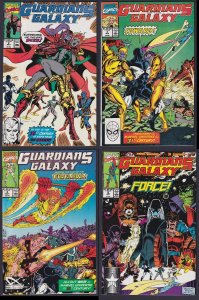 Guardians of the Galaxy 2 3 4 5 Marvel 1990 NM Lot of 4