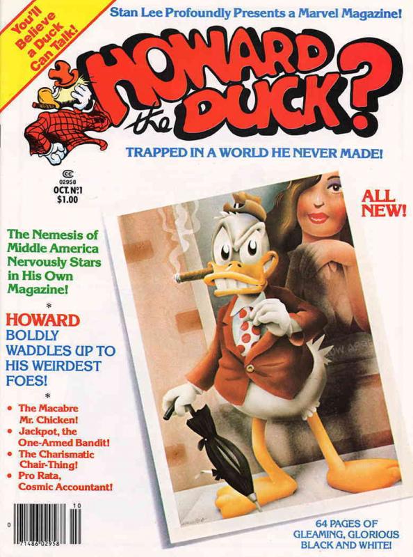 Howard the Duck (Magazine) #1 FN Marvel - save on shipping - details inside