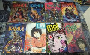 Eclipse Manga Mega-Lot! 59 books- Area 88, Kamui, Appleseed, Mai, Xenon,Cyber 7!