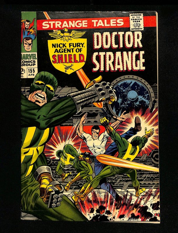 Strange Tales #155 Jim Steranko! Nick Fury! Doctor Strange!