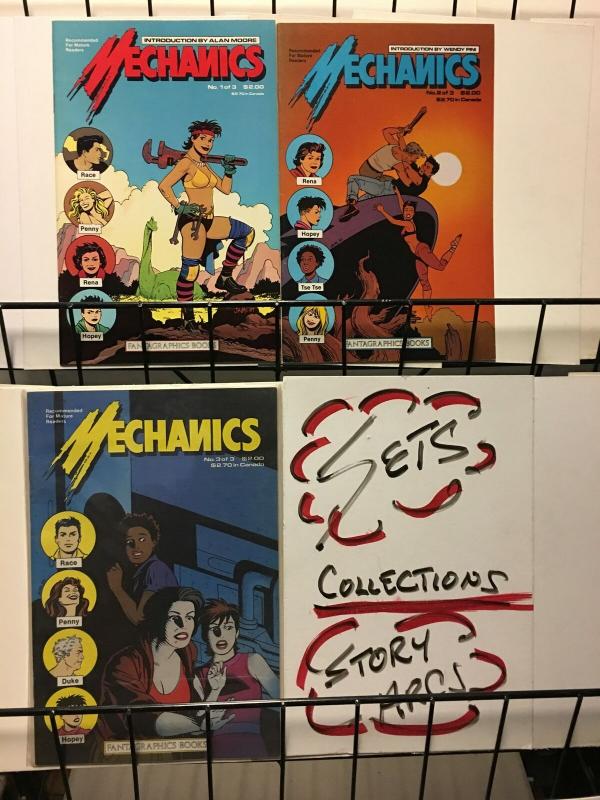 MECHANICS (1985 FANTAGRAPHICS) 1-3 LOVE AND ROCKETS