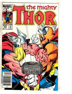 Mighty Thor # 338 VF Marvel Comic Book Beta Ray Bill Avengers Stormbreaker JL9