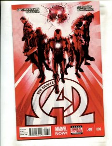 NEW AVENGERS #6 (9.2) BLUE HELL!! 2013