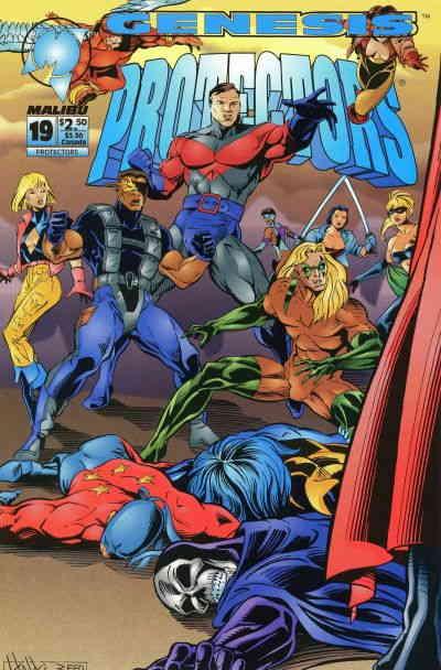 Protectors, The (Malibu) #19 VF ; Malibu | Penultimate Issue