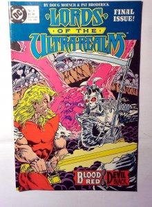 Lords of the Ultra-Realm #6 (1986) DC Comics 1st Print Comic Book
