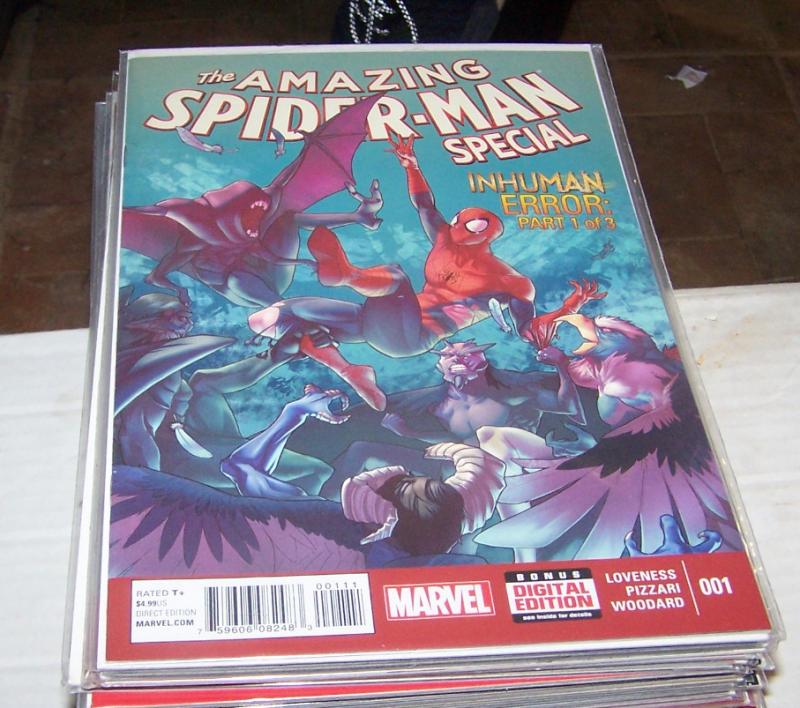 Amazing Spider-Man SPECIAL #1 INHUMAN ERROR PT 1 MARVEL 2015