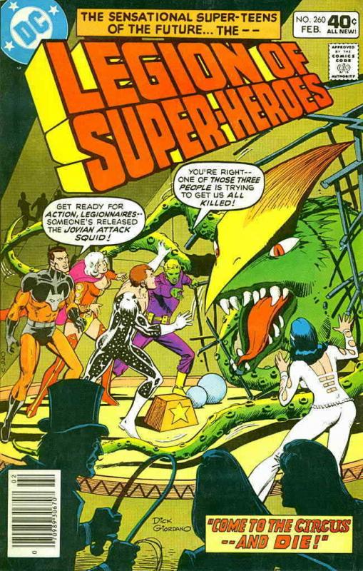 Legion of Super-Heroes, The (2nd Series) #260 FN; DC | save on shipping - detail