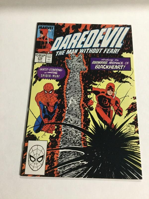 Daredevil 270 Nm- Near Mint- 9.2 First Blackheart Marvel