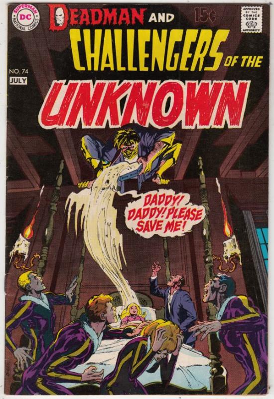 Challengers of the Unknown #74 (Jul-70) NM- High-Grade Challengers of the Unk...