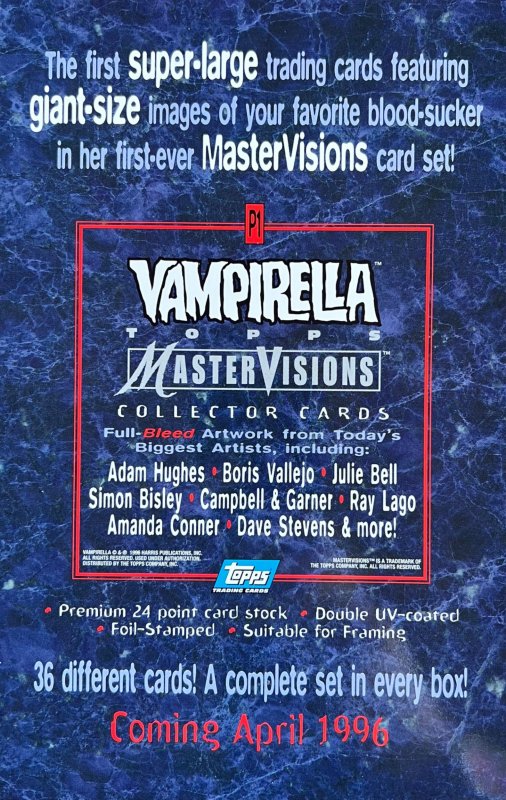 Vampirella Of Drakulon #3 (1996) w/oversized Collectors Card NM Condition