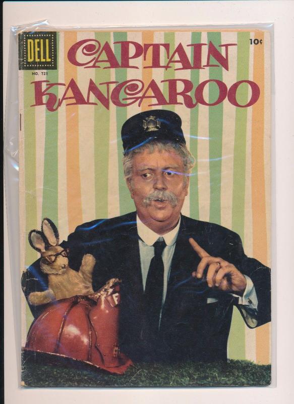 Dell Comics CAPTAIN KANGAROO #721  G/VG (SRU492)