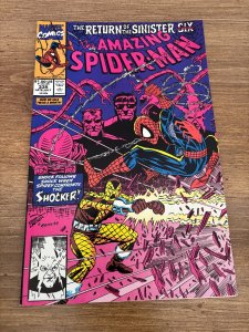 The Amazing Spider-Man # 335 NM Marvel Comic Book Goblin May Gwen MJ 15 J297