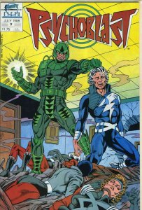 Psychoblast #9 VF/NM ; First | Steven Grant Last Issue