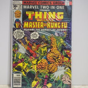 Marvel Two-in-One #29 (1977) VF Thing and Shang-Chi Master of Kung-Fu