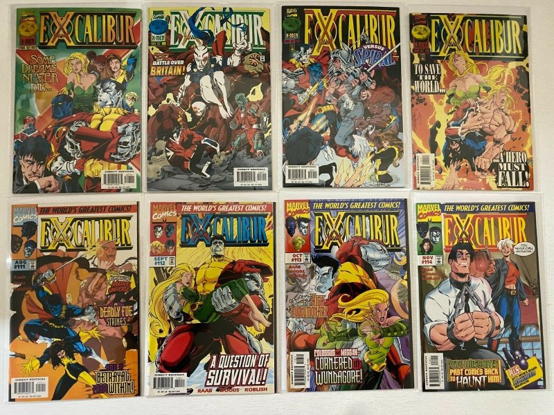 Excalibur comic lot from:#91-122 + special (1st series) 31 diff 8.0 VF (1995-98)