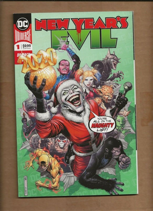 DC NEW  YEARS EVIL SPECIAL #1 ONE SHOT 80 PAGE GIANT 2019 2020 JOKER HARLEY