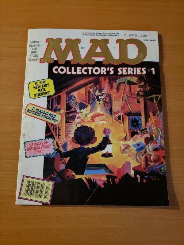 Mad Collector's Series #1 STAMPS INTACT ~ VERY FINE - NEAR MINT NM ~ Fall 1991