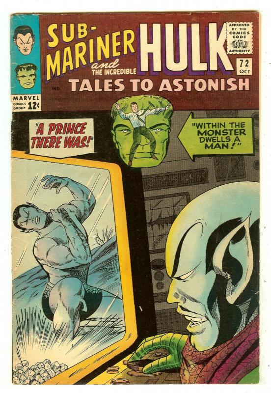 Tales To Astonish 72