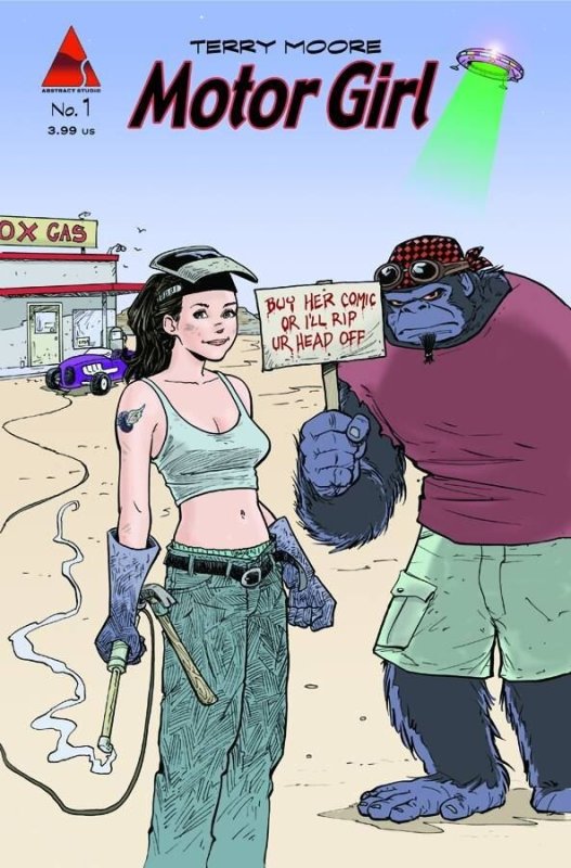 Motor Girl #1 () Abstract Studios Comic Book