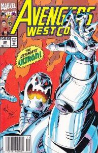Avengers West Coast #89 (Newsstand) FN ; Marvel | Ultron