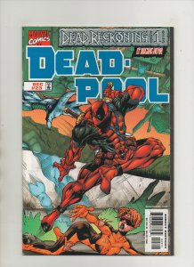 Deadpool #23 - Alien Monster Wrap-Around Cover! - (Grade 9.2) 1998