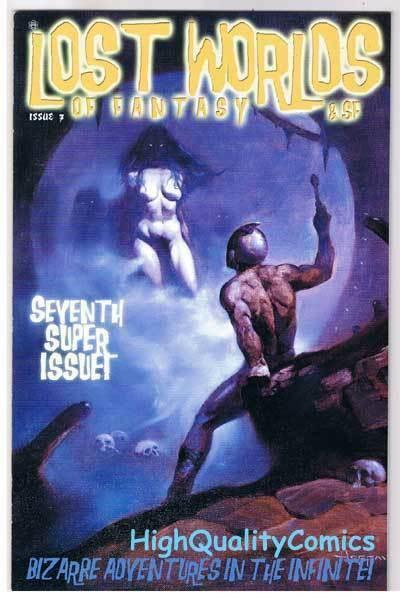 LOST WORLDS of FANTASY #7 Limited, VF+, Mike Hoffman, 2003,more indies in store
