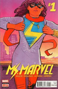 Ms Marvel #1 - Kamala Khan - 2016 (High Grade)