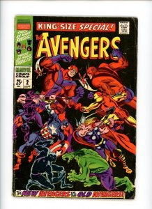 Avengers Annual #2  1968  VG/F  King-Size Special!