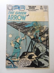 The Brave and the Bold #50 (1963) GD+ Condition moisture stain