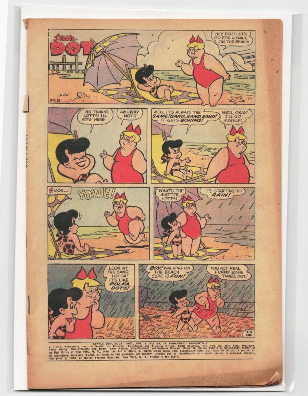 Little Dot #24 (1957) coverless