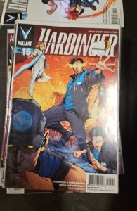 Harbinger #15 Hairsine Cover (2013)