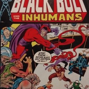 Amazing Adventures #9 Magneto Black Bolt Inhumans (1971)