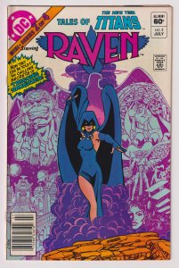 DC Comics! Tales of the New Teen Titans! Vol. 1 Issue #2! Staring Raven! (1982)