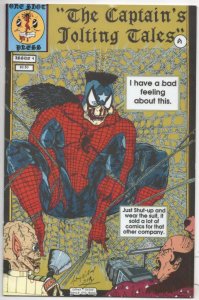 CAPTAIN's JOLTING TALES #4, VF/NM, 1993, Bunn, McFarlane cover homage Spider-man
